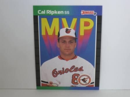 Cal Ripken Jr. MVP #BC-15 1989 Donruss Baseball Card